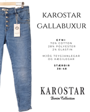 Load image into Gallery viewer, Karostar Gallabuxur Stærðir 38-48
