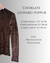 Load image into Gallery viewer, CHOKLATE Leopard Toppur 2 Litir
